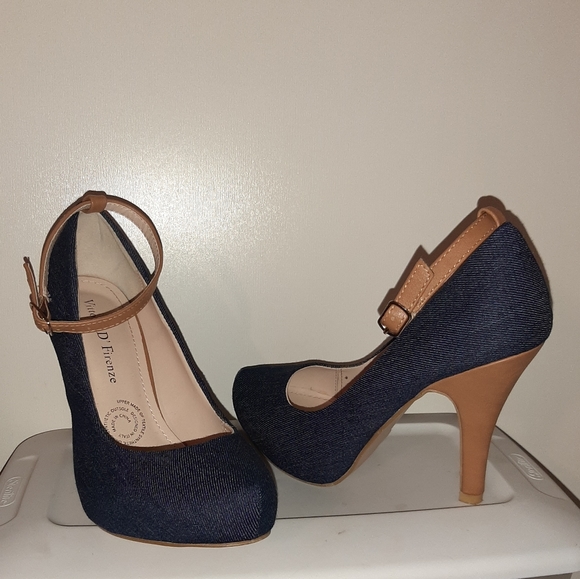 Denim Pumps - Picture 2 of 4